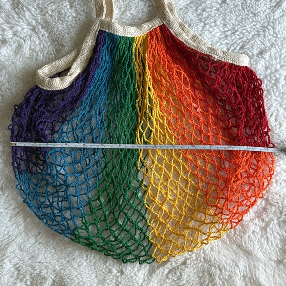 Boutique Rainbow Market Bag - Picture 5 of 6